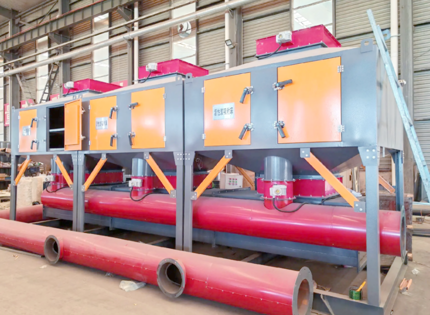 平頂山焦作工業區危廢處理現場示意圖