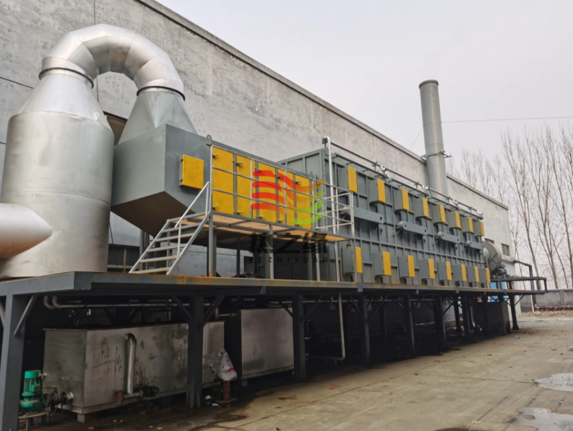 涂裝廢氣處理設備電表監測點位