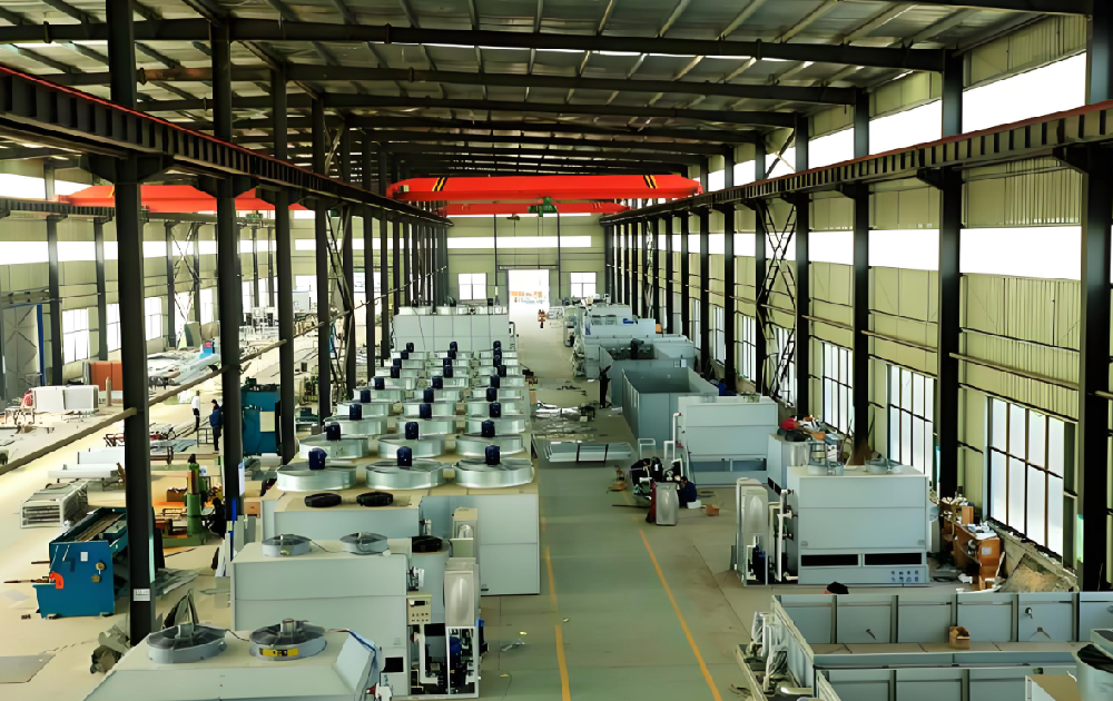 豫北地區工廠RCO設備冬季運行實景圖