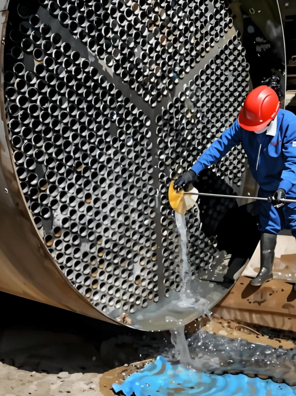 豫北地區工廠RCO設備冬季運行實景圖